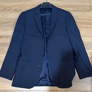 Jcrew Navy Ludlow Suit Jacket (loro piana wool) size 38R